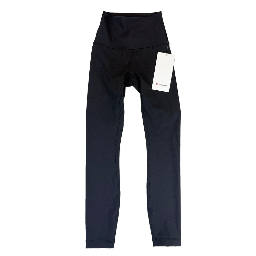 NWT Lululemon Wunder Under High Rise Tight 25 Black Size 0 Full On Luxtreme NEW